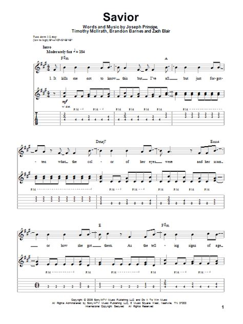 Savior by Rise Against - Guitar Tab Play-Along - Guitar Instructor