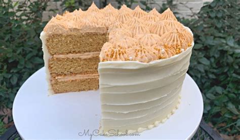 Butterscotch Cake - My Cake School