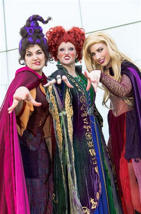 The Sanderson Sisters. | Halloween outfits, Halloween costumes women creative, Scary halloween ...