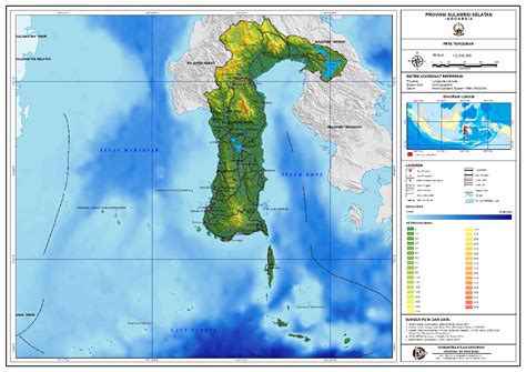 Free download peta topografi indonesia map - womenlsa