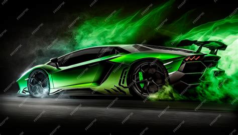 Green Lamborghini Wallpaper Hd