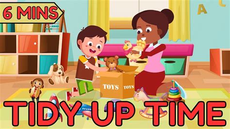 Tidy Up Time Kids Song | Children's Songs | Tidy Kids - YouTube