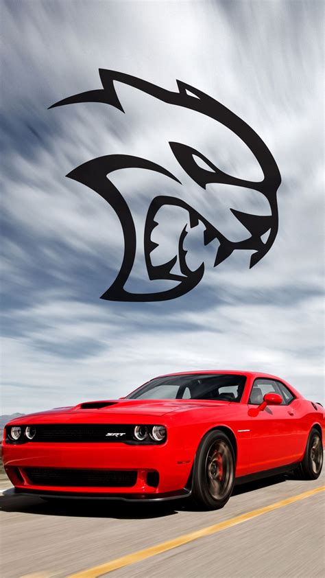 Dodge Hellcat Logo Wallpaper