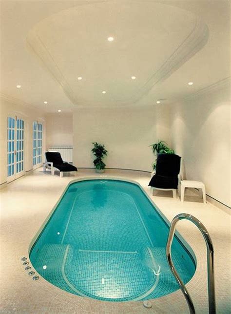 Best 46 Indoor Swimming Pool Design Ideas For Your Home - Impressive Interior Design | Small ...