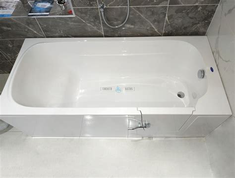 IMPRESSION - Full Length Walk In Bathtub with Custom Door Position ...