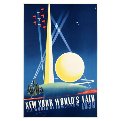 1938 New York World's Fair Poster at 1stDibs