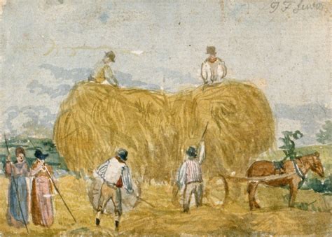 A harvest scene | Works of Art | RA Collection | Royal Academy of Arts