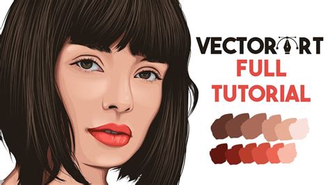 HOW TO MAKE VECTOR ART? TUTORIAL FOR BEGINNERS - YouTube