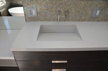 Integrated Sink Countertop Bathroom