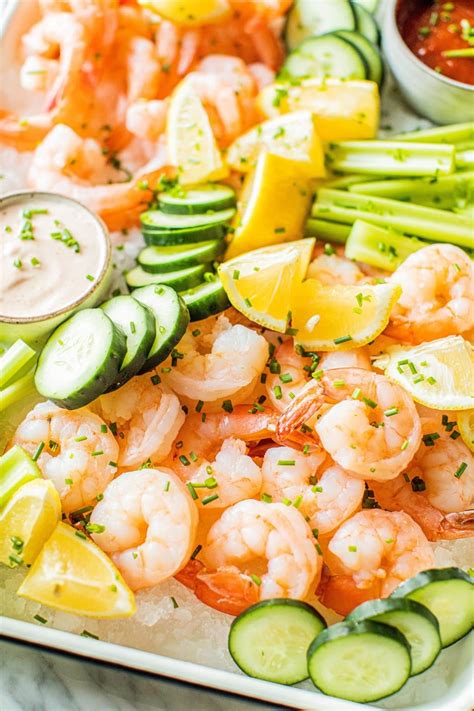 Shrimp Platter Recipe for Cocktail Parties - College Housewife