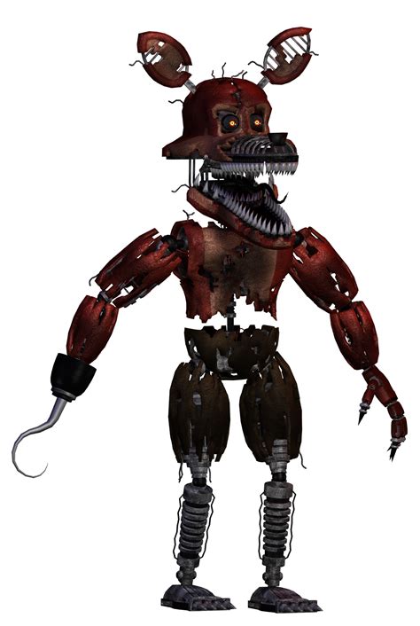 Nightmare Foxy (old) by HectorMKG on DeviantArt