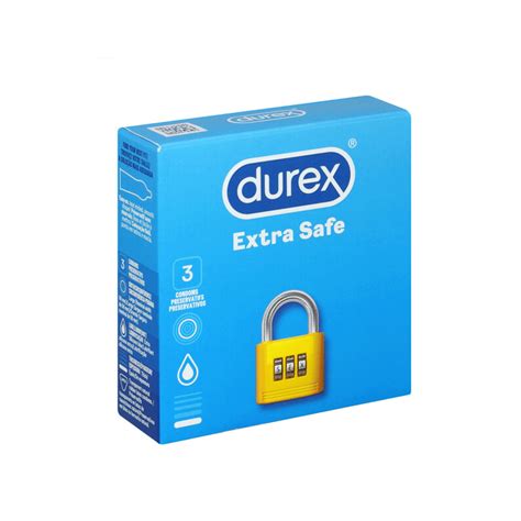 Durex Extra Safe Condoms - For Added Reassurance | Medicina