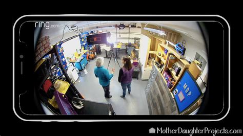 Installing Ring Security Camera Indoors - Mother Daughter Projects