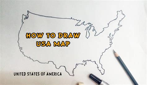 United States Map Drawing – Map Vector