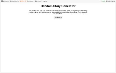 Random Story Generator