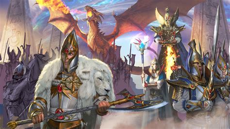 Diego Gisbert Llorens - Total War Warhammer 2-High Elves key art