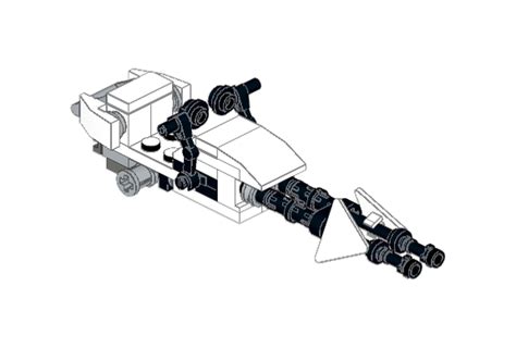 LEGO MOC Snow speeder bike by Thesouhail | Rebrickable - Build with LEGO