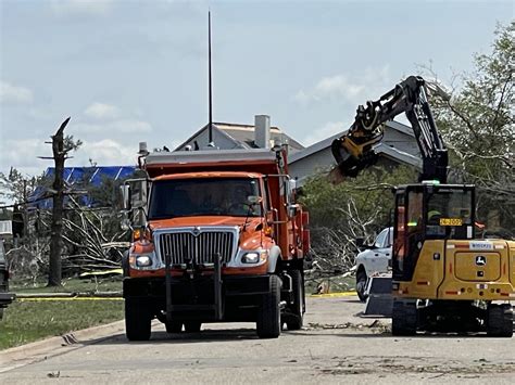 PHOTOS: Damage reported in Gaylord after tornado touches down