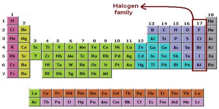 Halogens Group 17 - Assignment Point