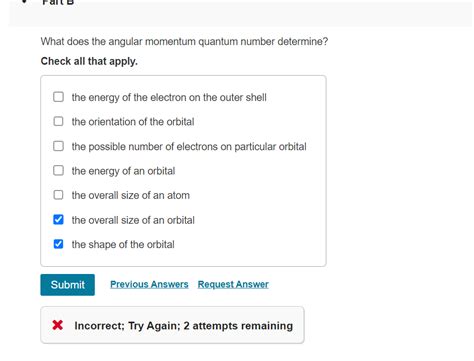 [Solved]: What does the angular momentum quantum number de