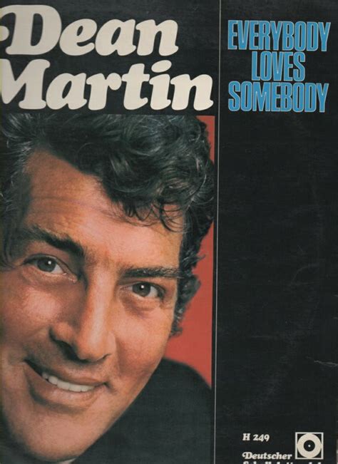 Dean Martin - Everybody Loves Somebody (Vinyl) | Discogs