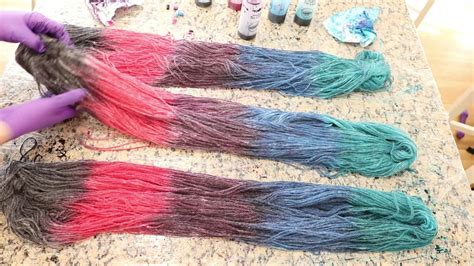 Dyepot Weekly #33 - Dyeing Wool Yarn with Tulip Tie Dye; Will Heat Make ...