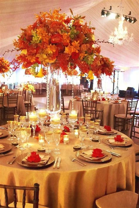 12 of the Beautifully Elegant Fall Wedding Centerpiece Inspirations For ...