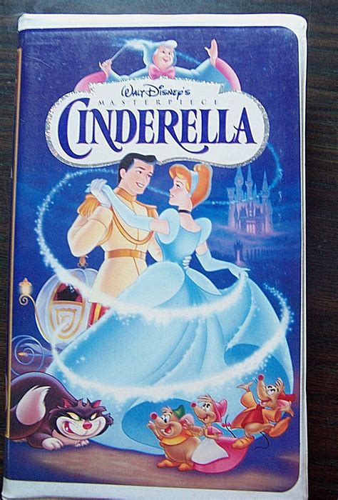 Walt Disney Masterpiece Collection: "Cinderella" 1995 VHS princess tape video 786936526530 | eBay