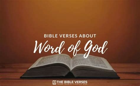 30 Bible Verses about The Word of God - Scripture Quotes