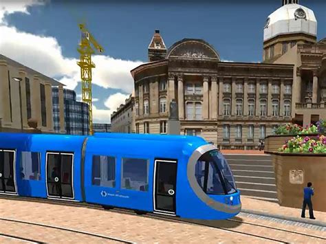 Virtual view of Birmingham tram extension | News | Railway Gazette ...