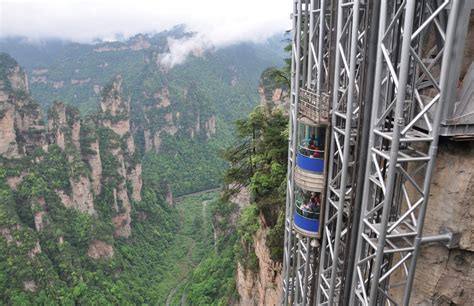 El ascensor al aire libre más alto del mundo