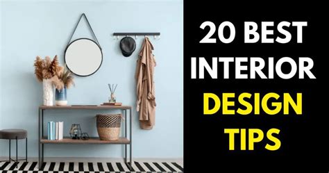 20 Best Interior Design Tips To Decorate Your Home - StylePersuit