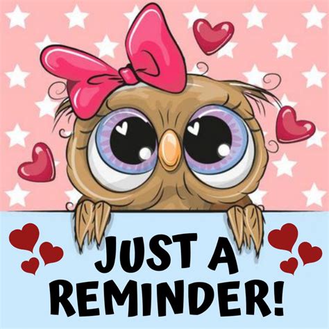 REMINDER OWL – Made with PosterMyWall – New Milford Public Library