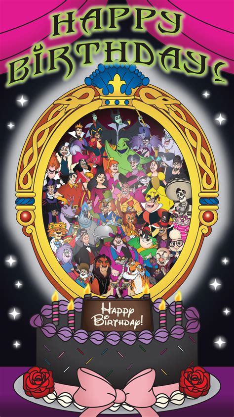 Disney Villains 2023 Birthday by Skyrina626Rainbow on DeviantArt