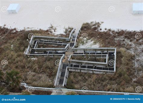 Panama City Beach Boardwalk Stock Image - Image of dunes, mexico: 280650379