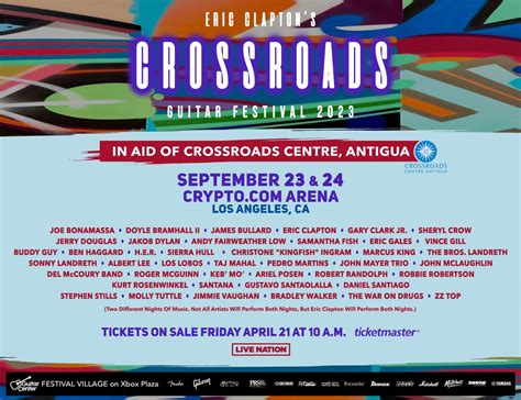 Eric Clapton Announces 2023 Crossroads Guitar Festival - Premier Guitar