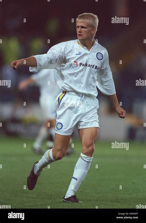 ALF-INGE HAALAND LEEDS UNITED FC 14 August 1997 Stock Photo - Alamy