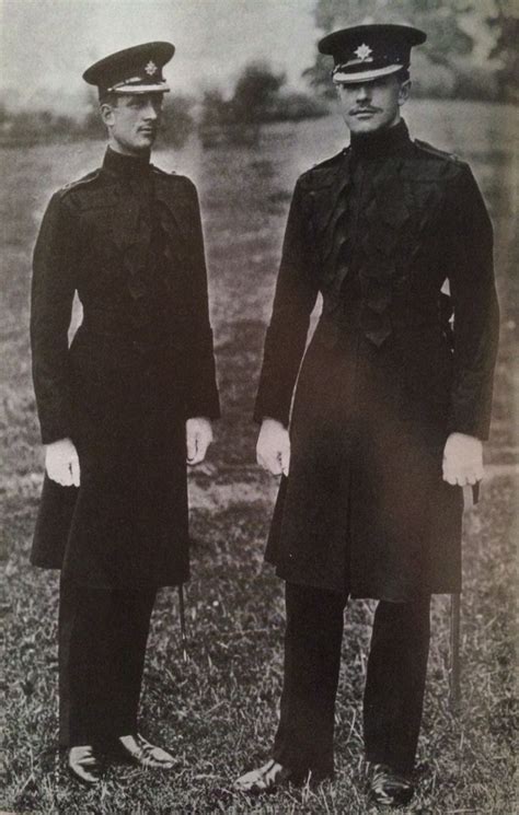 Field Marshal the Rt Hon the Earl Alexander of Tunis as 2nd Lt, Irish Guards, 1912 in frock coat ...