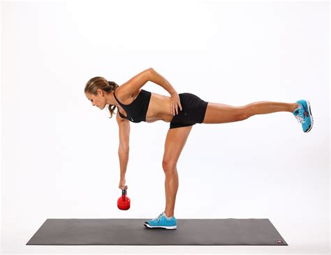 Single-Leg Deadlift With Kettlebell | Skip the Squats, and Do These 13 Booty-Sculpting Moves ...