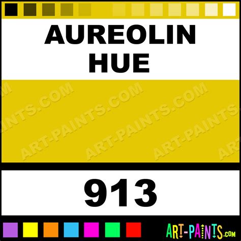 Aureolin Artist Oil Paints - 913 - Aureolin Paint, Aureolin Color ...