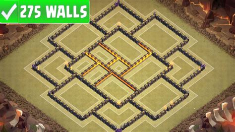 Clash Of Clans | "NEW" TOWN HALL 10 (TH10) ANTI 3 STAR WAR BASE w/275 ...