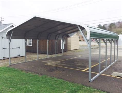 18 x 21 Bow Roof Style Carport | Pine Creek Structures