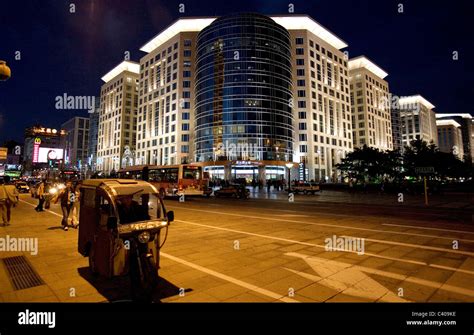 Night view of Beijing, China Stock Photo - Alamy