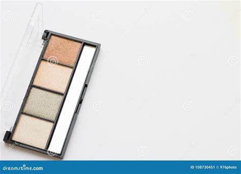 Eyeshadow natural palette stock image. Image of luxury - 108730451