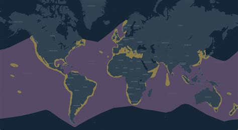 Thresher Shark Habitat Map