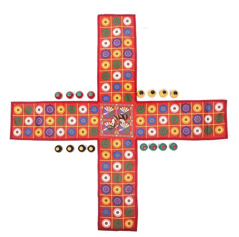 Fabric Indian Ludo Game, Number Of Players: 4 at Rs 450 in Surat | ID ...