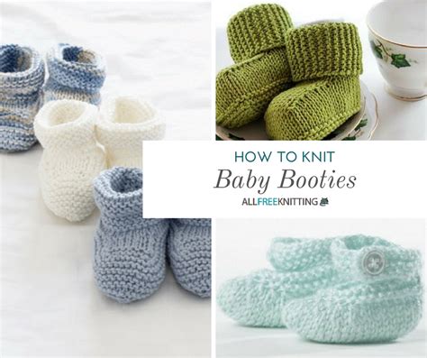 How to Knit Baby Booties: 25 Adorable Patterns | AllFreeKnitting.com