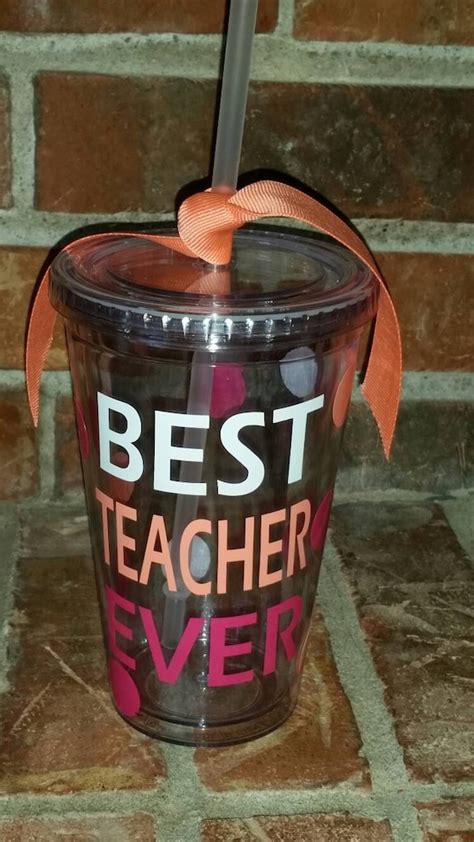 Teacher Gift Best Teacher Ever Personalized Teacher Gift | Etsy