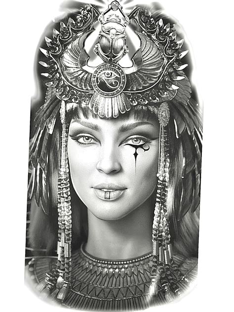 Dark Art Tattoo, Tattoo Work, Body Art Tattoos, Sleeve Tattoos, Egyptian Queen Tattoos, Egyptian ...