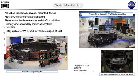 Scott Gaudi on Twitter: "The Roman Space Telescope @NASARoman is on its way to being a real ...